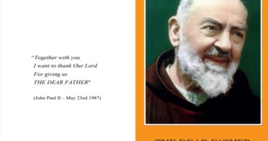 «THE DEAR FATHER»  P. Guglielmo Alimonti OFM Capuchin